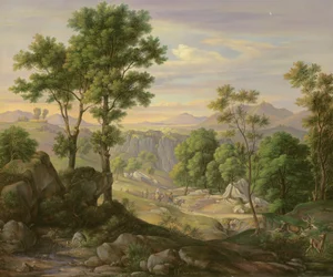 Italienische Landschaft, 1845